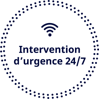 Intervention d’urgence 24/7